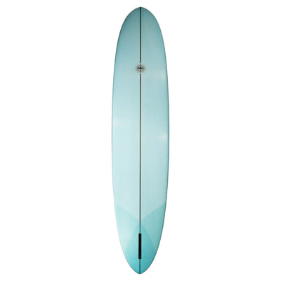 Bing Spoiler Longboard - 9'6" - Light Blue/Yellow - Buy online today at Down the Line Surf. International shipping available.