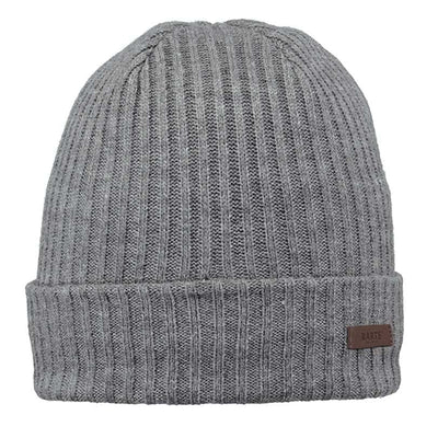 Barts Wilbert Beanie - Heather Grey - Buy online today at Down the Line Surf. International shipping available.