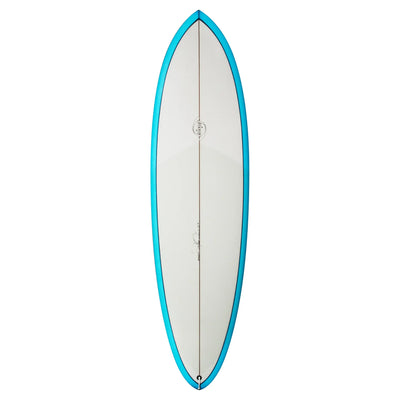 Bing Alpha Mini Surfboard - 6'6 - Turquoise - Buy online today at Down the Line Surf. International shipping available.