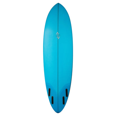 Bing Alpha Mini Surfboard - 6'6 - Turquoise - Buy online today at Down the Line Surf. International shipping available.