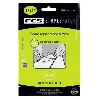 FCS Simple Patch Repair Patch - Epoxy - Buy online today at Down the Line Surf. International shipping available.