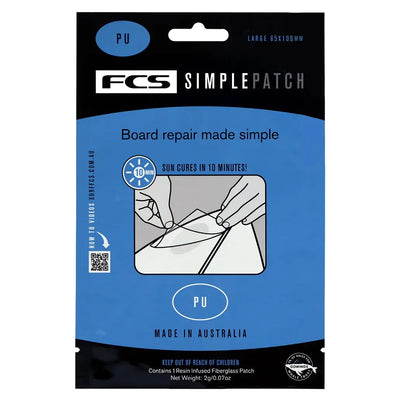 FCS Simple Patch Repair Patch - PU - Buy online today at Down the Line Surf. International shipping available.