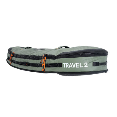 FCS Travel 2 Shortboard/Fish Boardbag - Alpine - Buy online today at Down the Line Surf. International shipping available.