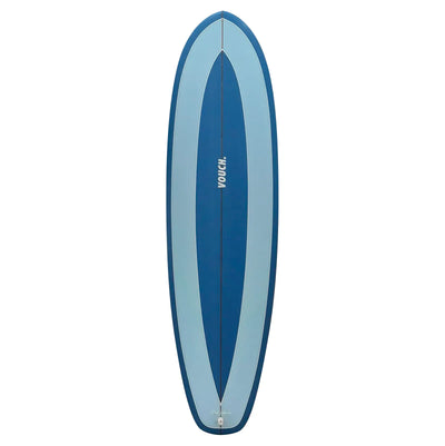 Vouch Fat Arse Wombat Surfboard - 6'4" - 2 Tone Blue - Buy online today at Down the Line Surf. International shipping available.