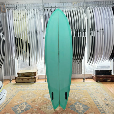 Vouch Mid Vish Surfboard - 6'6" - Mint Green - Buy online today at Down the Line Surf. International shipping available.