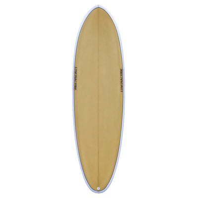 Love Machine Cheet Surfboard - 6'4 - Caramel/Black Pin Line - Buy online today at Down the Line Surf. International shipping available.