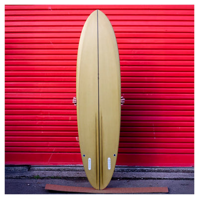 Love Machine FM Surfboard 7'2" - Caramel - Buy online today at Down the Line Surf. International shipping available.