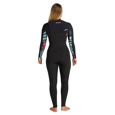 C-Skins Women's NuWave Solace 4/3 Chest Zip Wetsuit - 2026 - Buy online today at Down the Line Surf. International shipping available.
