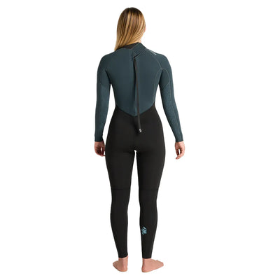 C-Skins Women's NuWave Surflite 4/3mm Backzip Wetsuit - 2025 - Buy online today at Down the Line Surf. International shipping available.
