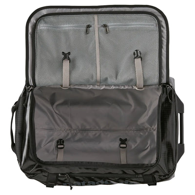 Patagonia Black Hole Wheeled Duffel Bag 40 Litre - Black - Buy online today at Down the Line Surf. International shipping available.