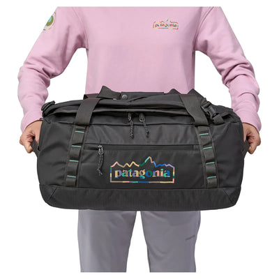 Patagonia Black Hole Duffel Bag 40L - Unity Fitz: Ink Black - Buy online today at Down the Line Surf. International shipping available.