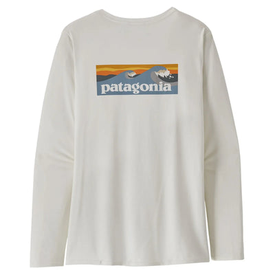 Patagonia Women's Long Sleeved Capilene Cool Daily Graphic Shirt - Waters - BLWI - Buy online today at Down the Line Surf. International shipping available.