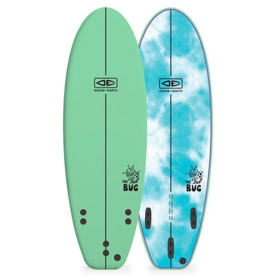 Ocean & Earth The Bug Softboard - 5'6" - Buy online today at Down the Line Surf. International shipping available.