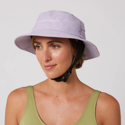 Ocean & Earth Bingin Lightweight Soft Peak Surf Hat - Lilac - Buy online today at Down the Line Surf. International shipping available.