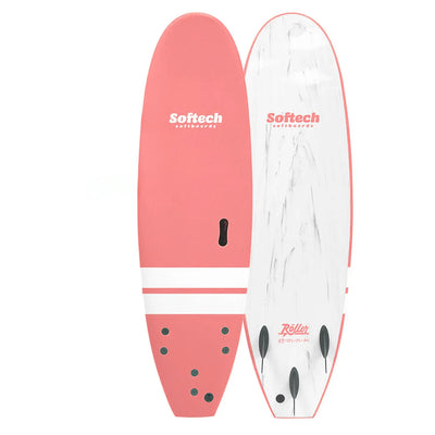 Softech Roller 8'0" Surfboard - Pink - Buy online today at Down the Line Surf. International shipping available.