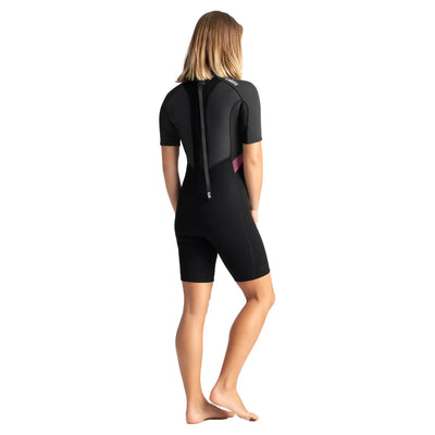 C-Skins Women's Element 3/2 Back Zip Shorty - Buy online today at Down the Line Surf. International shipping available.
