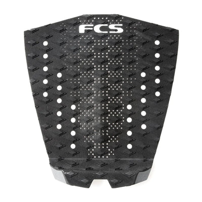 FCS T-1 Eco Traction Tail Pad - Black/Charcoal - Buy online today at Down the Line Surf. International shipping available.
