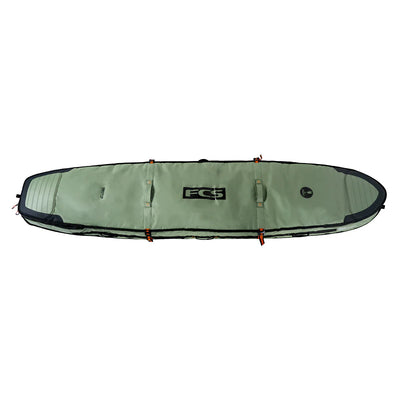 FCS Travel 2 Longboard Wheelie Boardbag - Alpine - Buy online today at Down the Line Surf. International shipping available.