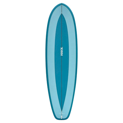 Vouch Fat Arse Wombat Surfboard - 6'4" - 2 Tone Blue - Buy online today at Down the Line Surf. International shipping available.