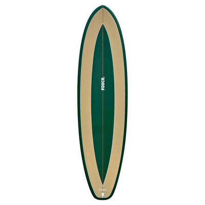Vouch Fat Arse Wombat 6'10" - Green/Tan - Buy online today at Down the Line Surf. International shipping available.