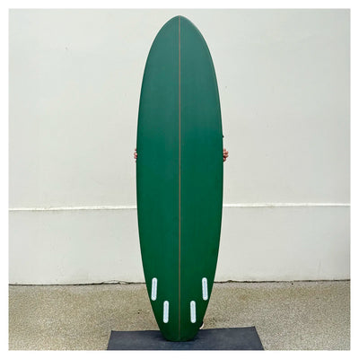 Vouch Fat Arse Wombat 6'10" - Green/Tan - Buy online today at Down the Line Surf. International shipping available.