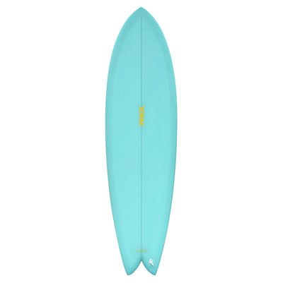 Vouch Mid Vish Surfboard - Blu Tac - 6'6" - Buy online today at Down the Line Surf. International shipping available.