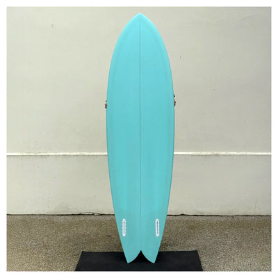 Vouch Mid Vish Surfboard - Blu Tac - 6'6" - Buy online today at Down the Line Surf. International shipping available.
