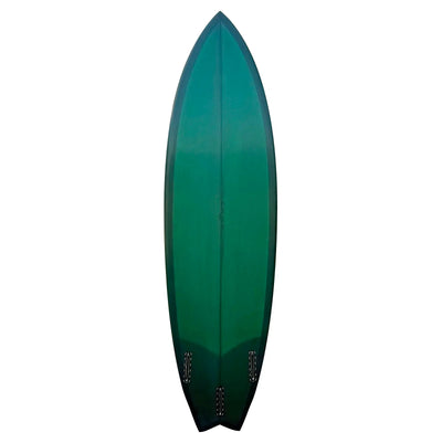 Vouch Sambal Surfboard - 6'2" - Dark Green - Buy online today at Down the Line Surf. International shipping available.