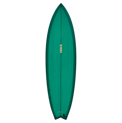Vouch Sambal Surfboard - 6'2 - Dark Green - Buy online today at Down the Line Surf. International shipping available.