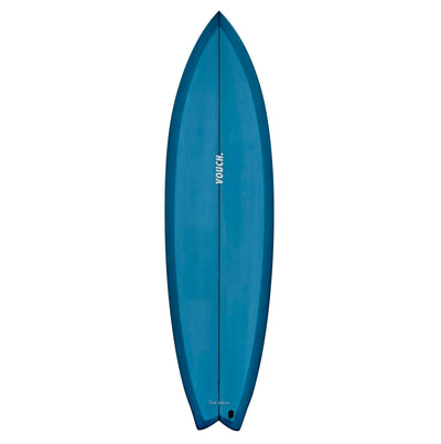 Vouch Sambal Surfboard - 6'4 - Denim - Buy online today at Down the Line Surf. International shipping available.