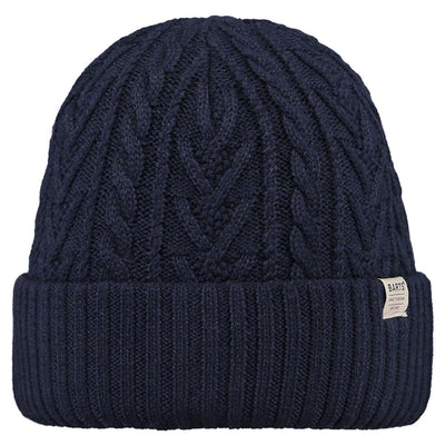 Barts Men's Pacifick Beanie - Navy - Buy online today at Down the Line Surf. International shipping available.