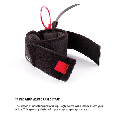 Ocean & Earth Big Wave Pin Release Leash - 10ft - Buy online today at Down the Line Surf. International shipping available.