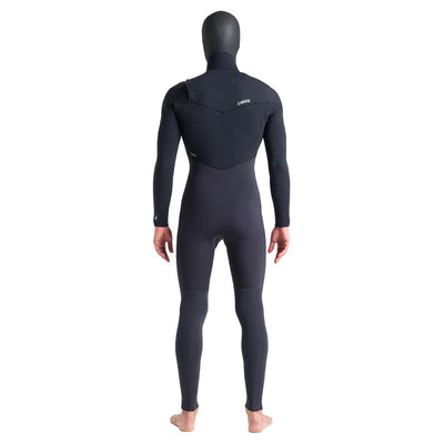 C-Skins Rewired 5/4mm Hooded Chest Zip Wetsuit - Anthracite/Black - Buy online today at Down the Line Surf. International shipping available.