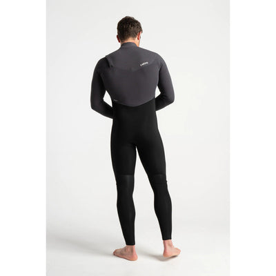 C-Skins Rewired 3/2mm Chest Zip Wetsuit - Black/Metallic/Lime - Buy online today at Down the Line Surf. International shipping available.