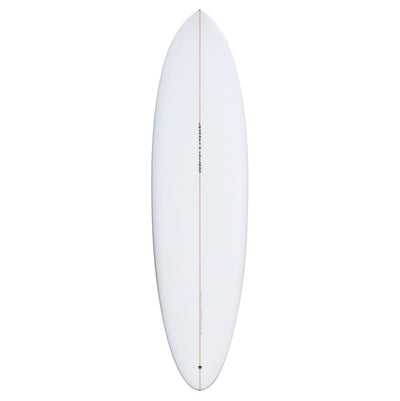 Channel Islands CI Mid Surfboard - Clear - Buy online today at Down the Line Surf. International shipping available.