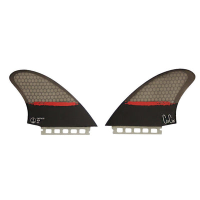 Captain Fin Co. Christenson Splatter Twin Fin Set - Futures - Buy online today at Down the Line Surf. International shipping available.