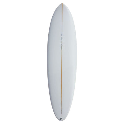 Channel Islands CI Mid Twin Surfboard - Clear - Buy online today at Down the Line Surf. International shipping available.