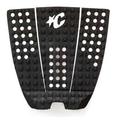 Creatures of Leisure Icon III Three Piece Tail Pad - Black - Buy online today at Down the Line Surf. International shipping available.