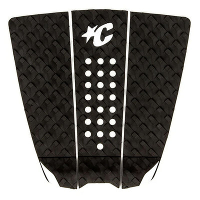 Creatures of Leisure Icon III Wide Three Piece Tail Pad - Black - Buy online today at Down the Line Surf. International shipping available.
