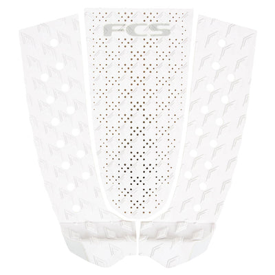 FCS T3 3 Piece Deck Pad - White - Buy online today at Down the Line Surf. International shipping available.
