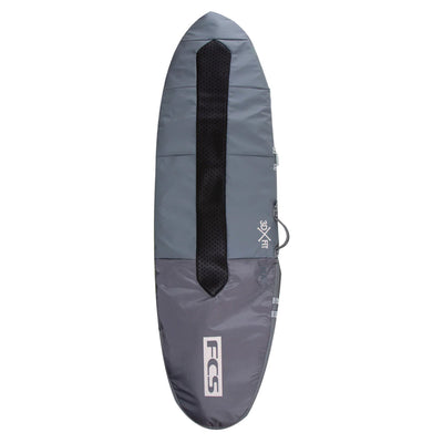 FCS 3Dx Fit Day Funboard Bag - Steel Grey - Buy online today at Down the Line Surf. International shipping available.