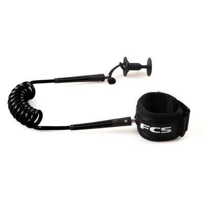 FCS Bodyboard Wrist Leash - Black - Buy online today at Down the Line Surf. International shipping available.