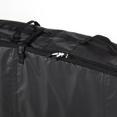 FCS Travel 3 Wheely Funboard Cover - Black - Buy online today at Down the Line Surf. International shipping available.