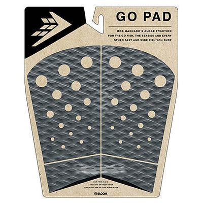 Firewire Go Pad 4 Piece Tail Pad - Charcoal/Black - Buy online today at Down the Line Surf. International shipping available.
