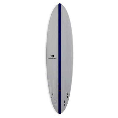 Firewire Mid 6 Thunderbolt Surfboard - White/Blue - Buy online today at Down the Line Surf. International shipping available.