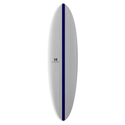 Firewire Mid 6 Thunderbolt Surfboard - White/Blue - Buy online today at Down the Line Surf. International shipping available.