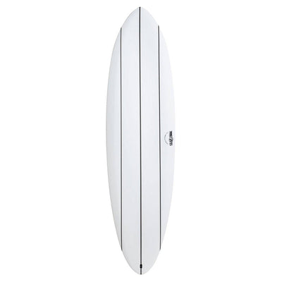 JS Big Baron Softboard - White - Buy online today at Down the Line Surf. International shipping available.