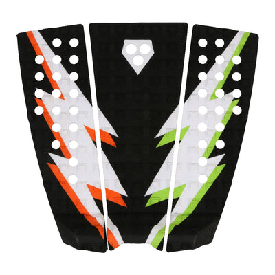 Gorilla Kyuss 3 Piece Tail Pad - Bolts/White - Buy online today at Down the Line Surf. International shipping available.