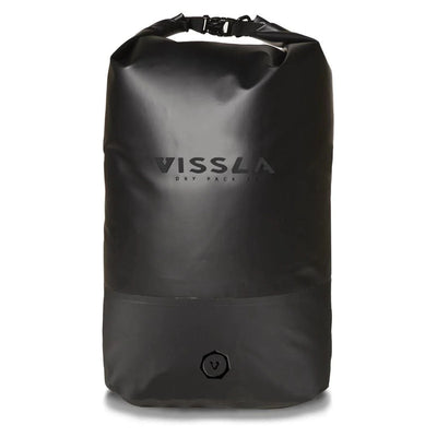 Vissla 7 Seas 35L Dry Backpack - Black 2 - Buy online today at Down the Line Surf. International shipping available.