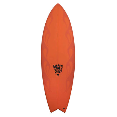 Magic Carpet Dark Water Dagger Surfboard - Burnt Orange/Flame - Buy online today at Down the Line Surf. International shipping available.